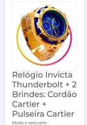 Título do anúncio: Relógio invicta thunderbolt.