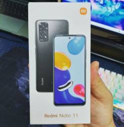 Título do anúncio: Smartphone Xiaomi Redmi Note 11 - 128/6 (preto, azul)