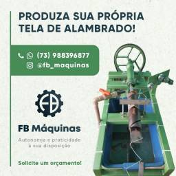 Título do anúncio: Máquina de fabricar telas de Alambrado