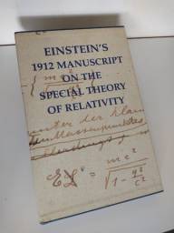 Título do anúncio: Manuscrito de Einstein sobre a teoria da relatividade
