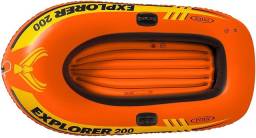 Título do anúncio: Bote Inflavel - Intex Explorer 200, 2-Person Inflatable Boat , Orange, 73"x37"x16"