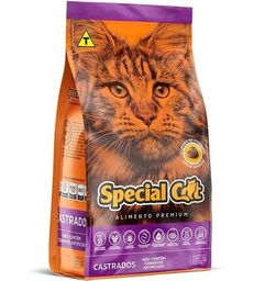 Título do anúncio: Ração Special Cat Castrado 10kg 