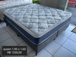 Título do anúncio: cama box 1,90 X 1,60 medida especial 