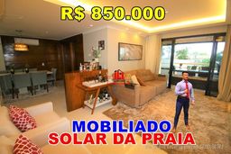 Título do anúncio: Solar da Praia, Mobiliado, Apartamento na Orla da Ponta Negra, Reformado