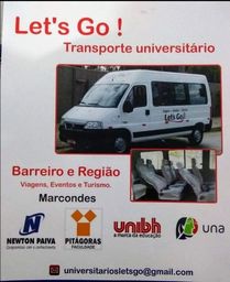 Título do anúncio: Transporte universitário unibh Estoril para região do Barreiro 