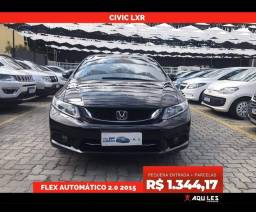 Título do anúncio: Honda Civic LXR 2015 ( PEQ. ENTRADA + PARC. R$ 1344,17 )