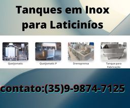 Título do anúncio: Tanque Inox para Laticinío