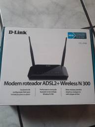 Título do anúncio: Modem roteador ADSL2 +wireless n300