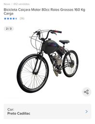 Título do anúncio: bicicleta motorizada