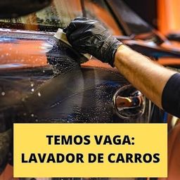 Título do anúncio: VAGA PARA LAVADOR DE CARROS