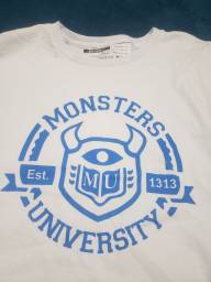 Título do anúncio: Camiseta CZ10 universidade monstros nunca usada