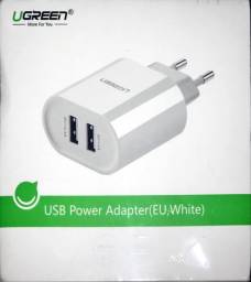 Título do anúncio: Carregador de celular Super Rápido Dual USB UGREEN 1/2.4A