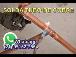 Título do anúncio: ; Gasista solda tubo de cobre Rio de Janeiro RJ