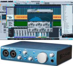 Título do anúncio: Interface de Áudio Presonus Audiobox Itwo USB 2 entradas para gravação estúdio