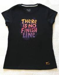 Título do anúncio: Camiseta Nike Slim Fit There is no finish line - Tam M Feminino