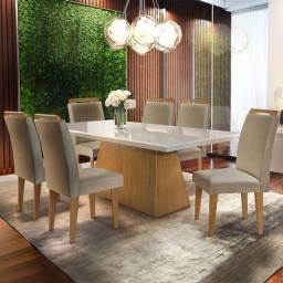 Título do anúncio: Elegante Sala de Jantar 6 cadeiras Luna - Entrega e Montagem grátis p/ Fortaleza