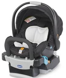 Título do anúncio: Bebê conforto chicco com base niveladora e adaptador para carrinho
