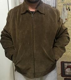 jaqueta couro zara masculina
