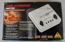 Título do anúncio: Pré Amplificador Ultra Gain MIC 100 - Behringer