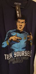 Título do anúncio: Camiseta Star Trek! Tamanho XL! Spok!