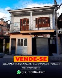Título do anúncio: Vende se uma casa na cidade de Tefé Am