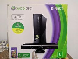 Título do anúncio: Xbox 360 com kinect 