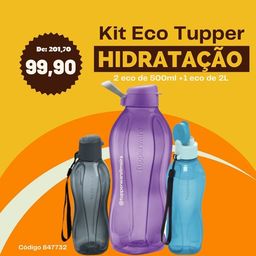 Título do anúncio: Kit Eco Plus Tupperware.
