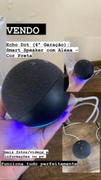 Título do anúncio: Echo Dot (4a Geração) : Smart Speaker com Alexa Cor Preta