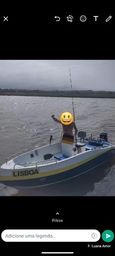 Título do anúncio: Barco de fibra para pesca 