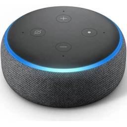 Título do anúncio: Echo Dot (3ª Geração): Smart Speaker com Alexa - Cor Preta<br><br>