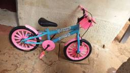 Título do anúncio: Bicicleta infantil feminina 