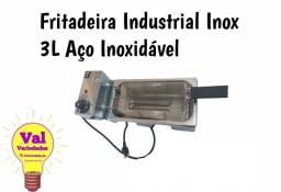 Título do anúncio: Fritadeira industrial Inox 3 litros 