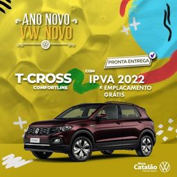 Título do anúncio: Volkswagen T-Cross COMFORTLINE 1.0 TSI 4P