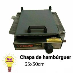 Título do anúncio: Chapa de hambúrguer nova 30x35cm 