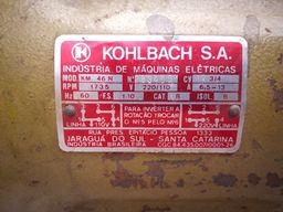 Título do anúncio: Motor Elétrico Kohlbach