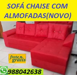Título do anúncio: Peça Ja e Receba No Mesmo Dia!!Sofa Chaise 3 Lugares +Almofadas Novo Apenas 899,00