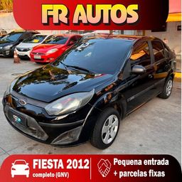 Título do anúncio: Fiesta 2012 sedan 1.6 GNV! Entrada de R$ 3.000,00  + R$ 475,23 fixas!