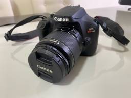 Título do anúncio: Vendo câmera Canon EOS Rebel T100 DSLR