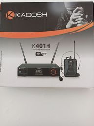 Título do anúncio: Microfone headset UHF sem fio, K401H Kadosh