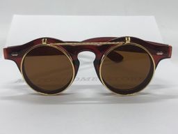 Título do anúncio: Óculos Da Moda Vintage Com Quatro Lentes Rodadas Alta Qualidade Exclusivo Top The Ones