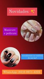 Título do anúncio: Manicure e pedicure!!