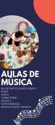 Título do anúncio: Aulas piano, canto, ukulele, musicalização infantil