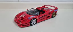 Título do anúncio: Ferrari F50 1/18 Shell Maisto 1995 Customizada 