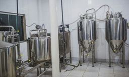 Título do anúncio: Cervejaria Completa Tri-bloco em Aço Inox 