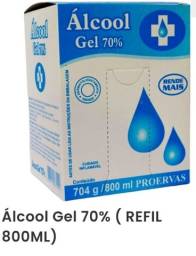 Título do anúncio: Refil de Álcool gel 70%  800 ml  R$ 16.00