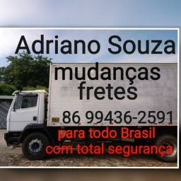 Título do anúncio: fretes e mudanças para todo o Brasil baú de 7metros 