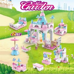 Título do anúncio: Lego Blocos De Construção P/ Meninas, Série de Princesas - 131 Pçs-138 Pçs Exército
