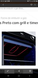 Forno de Embutir a Gás Brastemp