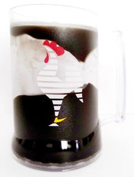 Caneca Atlético Oficial Gel Congelante Galo - Produto Oficial Licenciado