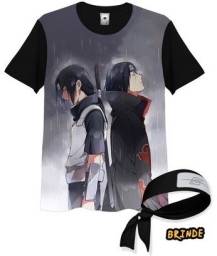 Título do anúncio: Camiseta animes arte frontal Naruto/dragon ball/ jujutsu Kaisen 